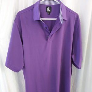 fOOTJOY FJ MENS ATHLETIC GOLF POLO SHIRT SIZE L